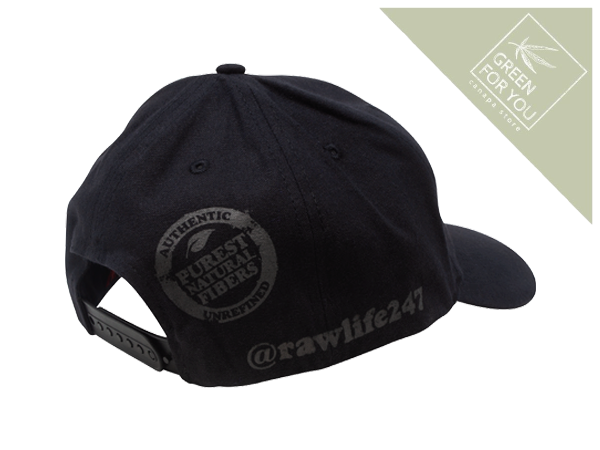 RAW-classic-baseball-cap-black-side